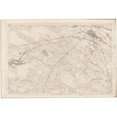 1890 Map of Roscommon - Sheet 26, 1893 Print