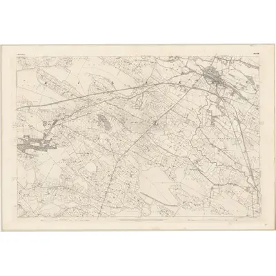 1890 Map of Roscommon - Sheet 26, 1893 Print