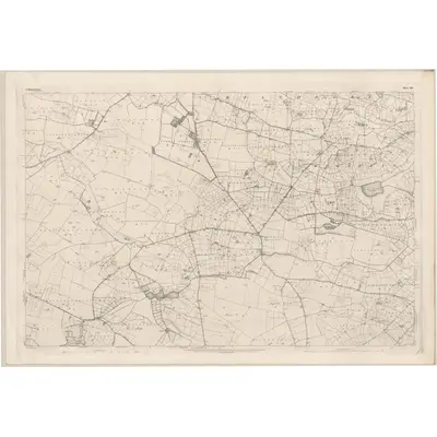 1890 Map of Roscommon - Sheet 28, 1894 Print