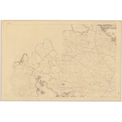 1837 Map of Roscommon - Sheet 3, 1838 Print