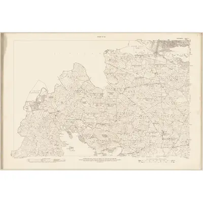 1912 Map of Roscommon - Sheet 3, 1914 Print