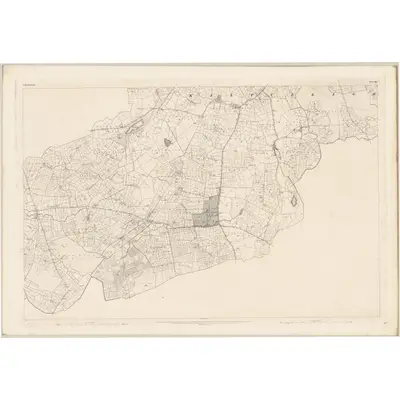 1890 Map of Roscommon - Sheet 32, 1895 Print