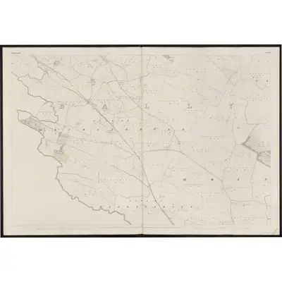 1837 Map of Roscommon - Sheet 34, 1863 Print