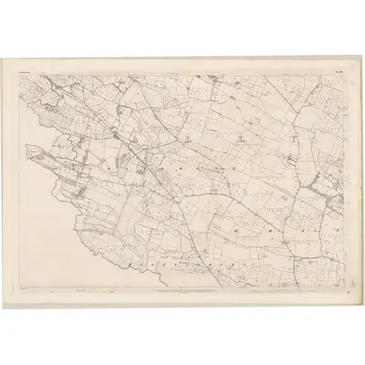 1890 Map of Roscommon - Sheet 34, 1893 Print