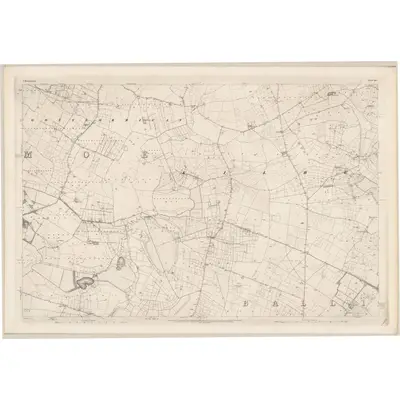 1891 Map of Roscommon - Sheet 35, 1893 Print