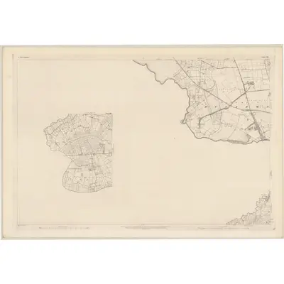 1891 Map of Roscommon - Sheet 38, 1893 Print