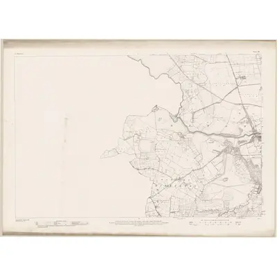 1891 Map of Roscommon - Sheet 38, 1902 Print