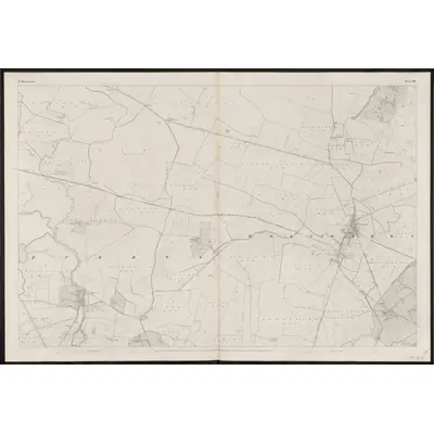 1837 Map of Roscommon - Sheet 39, 1863 Print
