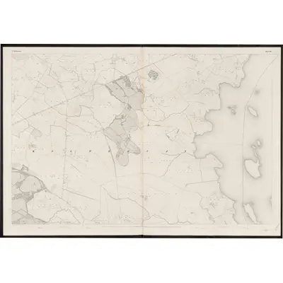 1837 Map of Roscommon - Sheet 40 [with extension], 1863 Print