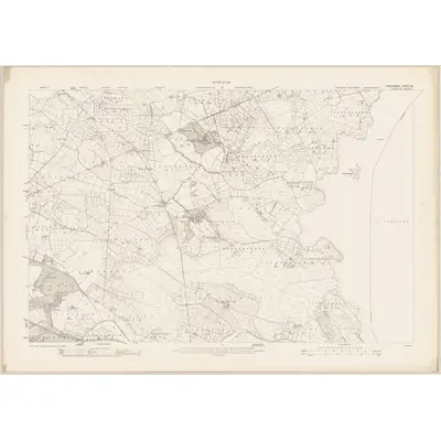 1913 Map of Roscommon - Sheet 40 [with extension], 1914 Print