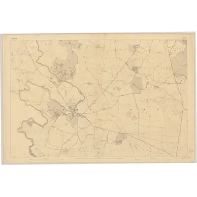 1837 Map of Roscommon - Sheet 41, 1838 Print