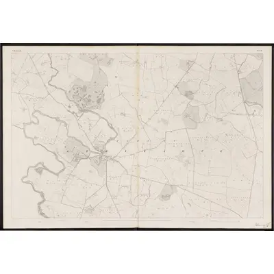 1837 Map of Roscommon - Sheet 41, 1862 Print