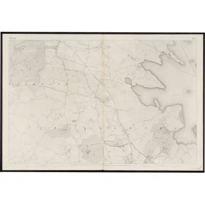 1837 Map of Roscommon - Sheet 42, 1863 Print