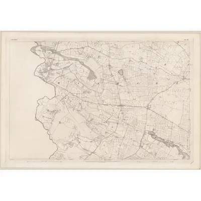 1890 Map of Roscommon - Sheet 44, 1893 Print