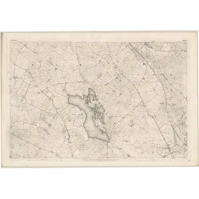 1890 Map of Roscommon - Sheet 45, 1893 Print