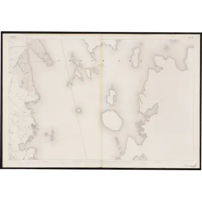 1837 Map of Roscommon - Sheet 46, 1862 Print