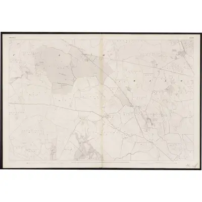 1837 Map of Roscommon - Sheet 48, 1862 Print