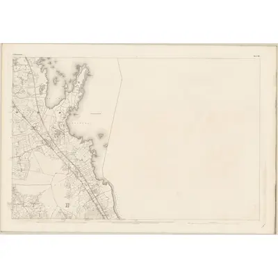 1837 Map of Roscommon - Sheet 49, 1892 Print