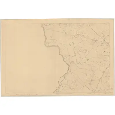 1837 Map of Roscommon - Sheet 50, 1838 Print