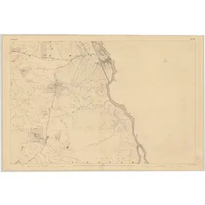 1837 Map of Roscommon - Sheet 52, 1838 Print