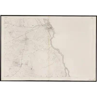 1837 Map of Roscommon - Sheet 52, 1862 Print