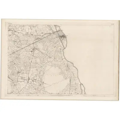 1889 Map of Roscommon - Sheet 52, 1892 Print