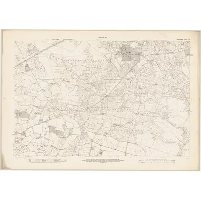 1913 Map of Roscommon - Sheet 54, 1915 Print
