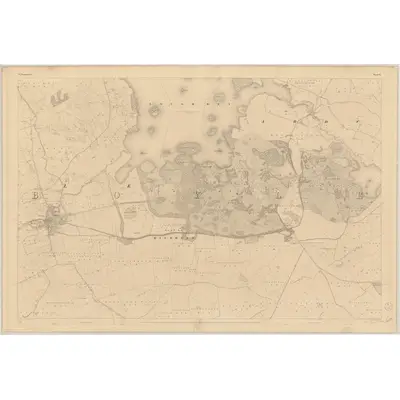 1837 Map of Roscommon - Sheet 6, 1838 Print