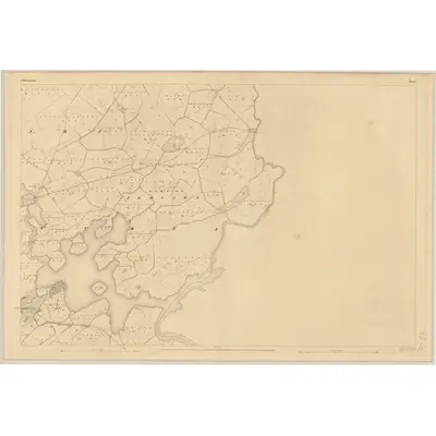 1837 Map of Roscommon - Sheet 7, 1838 Print