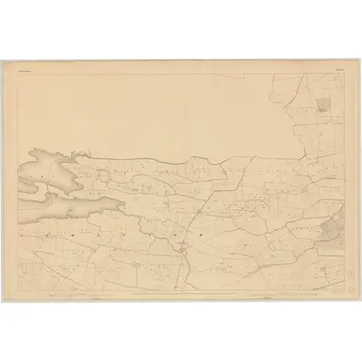 1837 Map of Roscommon - Sheet 9, 1838 Print