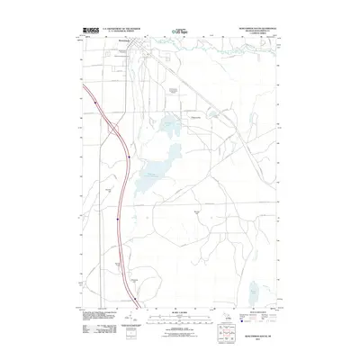 2011 Map of Roscommon South, 2011 Print