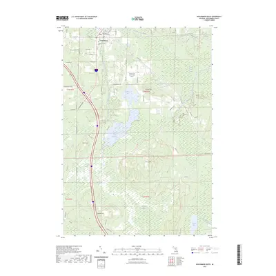 2023 Map of Roscommon South, 2023 Print