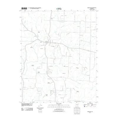 2011 Map of Rose Bud, 2011 Print