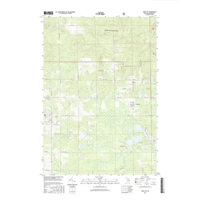 2017 Map of Rose City, 2017 Print