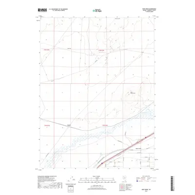 2018 Map of Rose Creek, 2018 Print