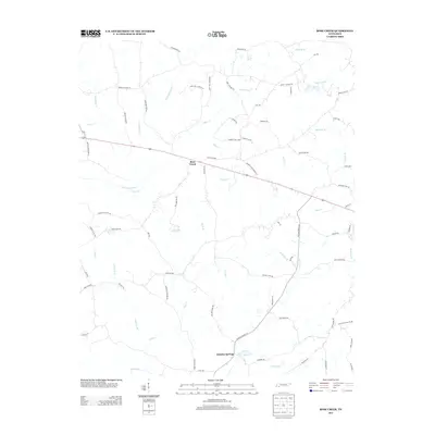 2013 Map of Rose Creek, 2013 Print