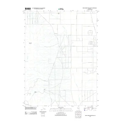 2011 Map of Rose Creek Mountain, 2011 Print