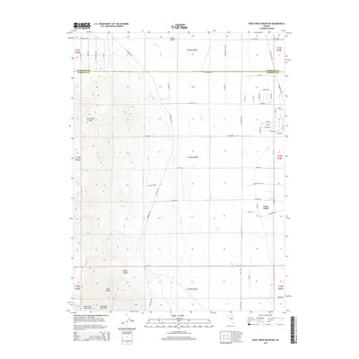 2014 Map of Rose Creek Mountain, 2014 Print