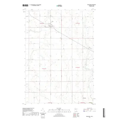 2019 Map of Rose Creek, 2019 Print
