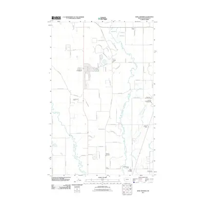 2011 Map of Rose Crossing, 2011 Print