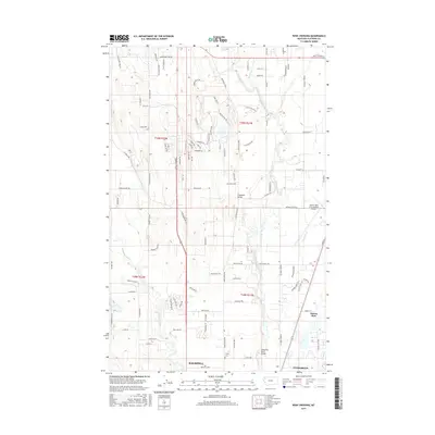 2017 Map of Rose Crossing, 2017 Print