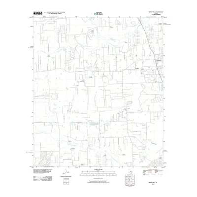 2010 Map of Rose Hill, 2010 Print