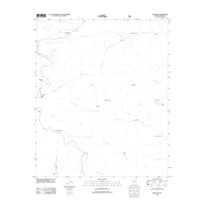 2011 Map of Rose Peak, 2011 Print