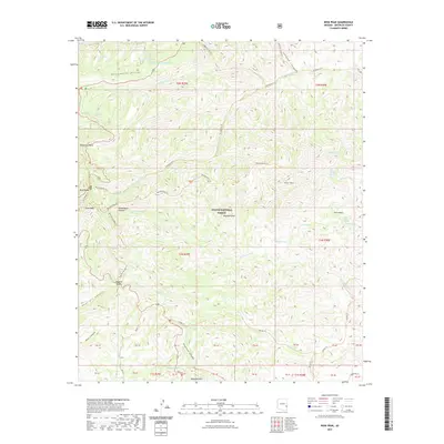 2021 Map of Rose Peak, 2021 Print