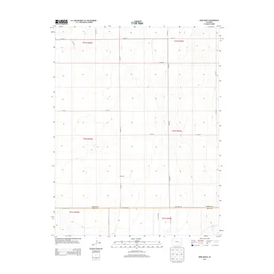 2013 Map of Rose Ranch, 2013 Print