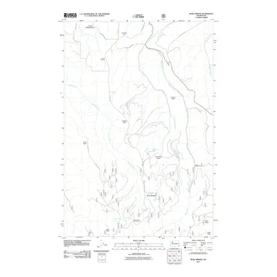 2011 Map of Rose Springs, 2011 Print