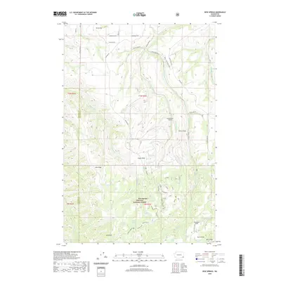 2020 Map of Rose Springs, 2020 Print