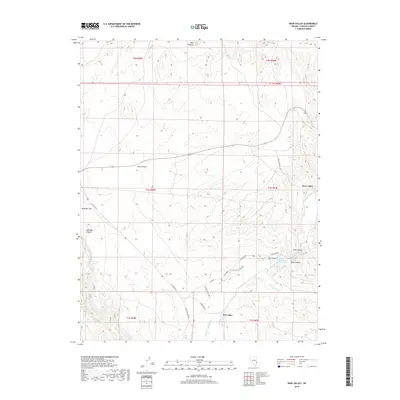 2018 Map of Rose Valley, 2018 Print