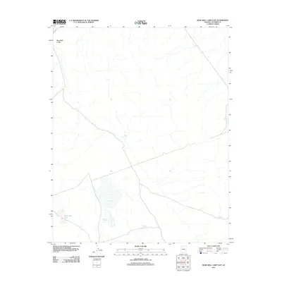 2011 Map of Rose Well Camp East, 2011 Print