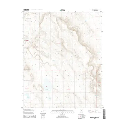 2014 Map of Rose Well Camp East, 2014 Print